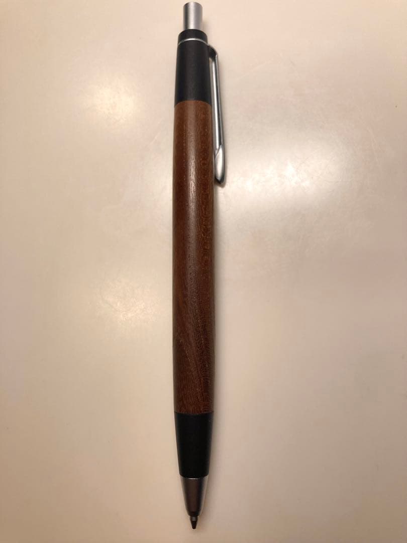 野原工芸　旧型固定式口金　シャープペンシル　ケヤキ