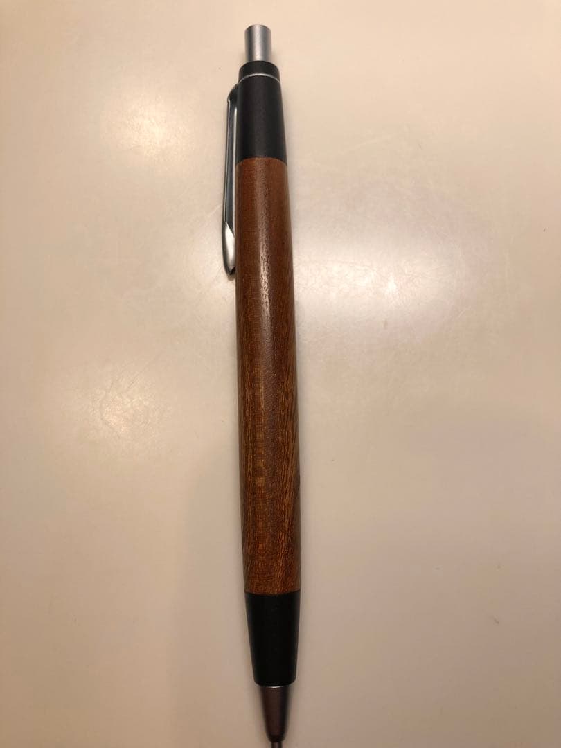 野原工芸　旧型固定式口金　シャープペンシル　ケヤキ