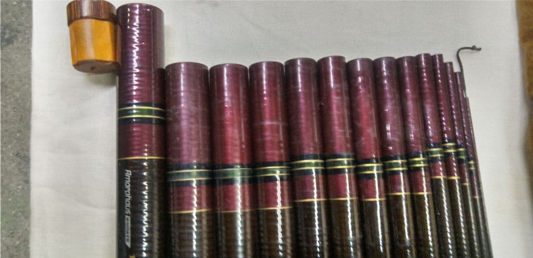 ダイワ　アモルファスウイスカー 源流・硬調53 日本製ヤマメ・イワナに