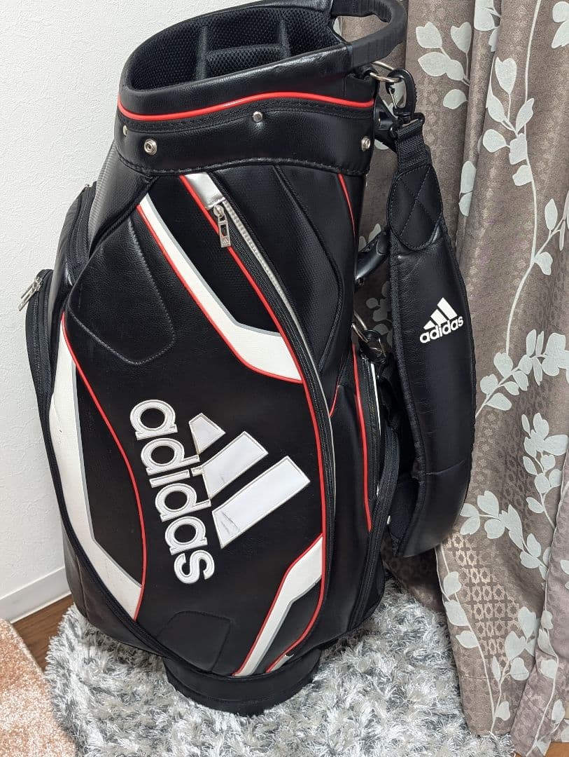adidas ゴルフキャディバッグ 9.5型（中古品）