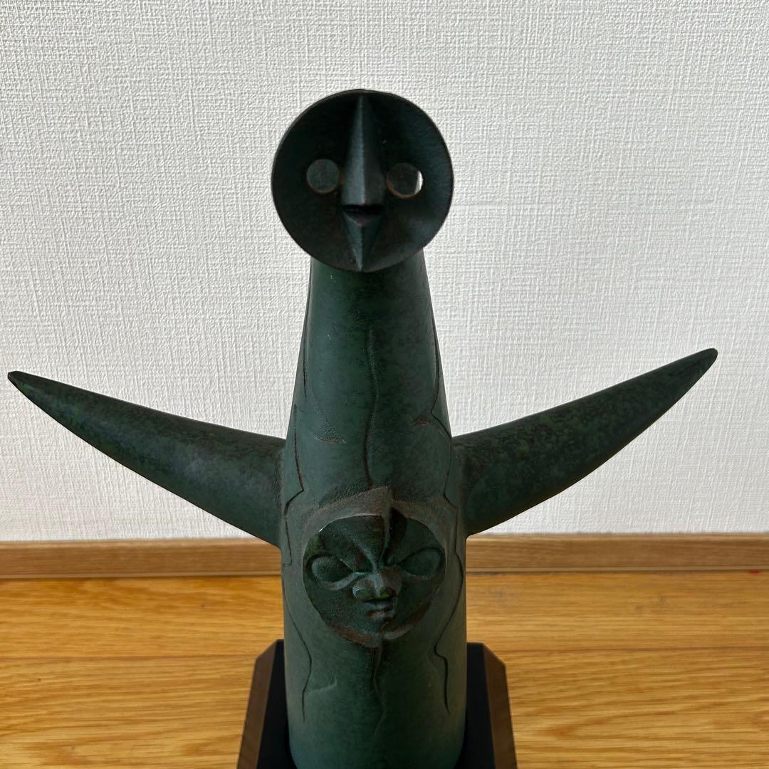 太陽の塔　 1970年製 抽象彫刻 ブロンズ　岡本太郎