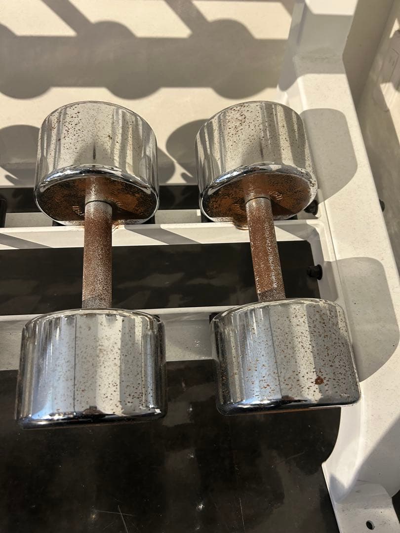 IVANKO ダンベル　1-20kg 15組　ダンベルラック付き