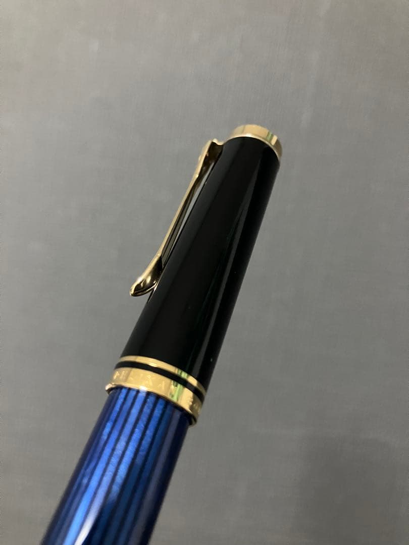 スーベレーンm400 EF 極細字 青縞 旧型 エーデルシュタイン タンザナイト