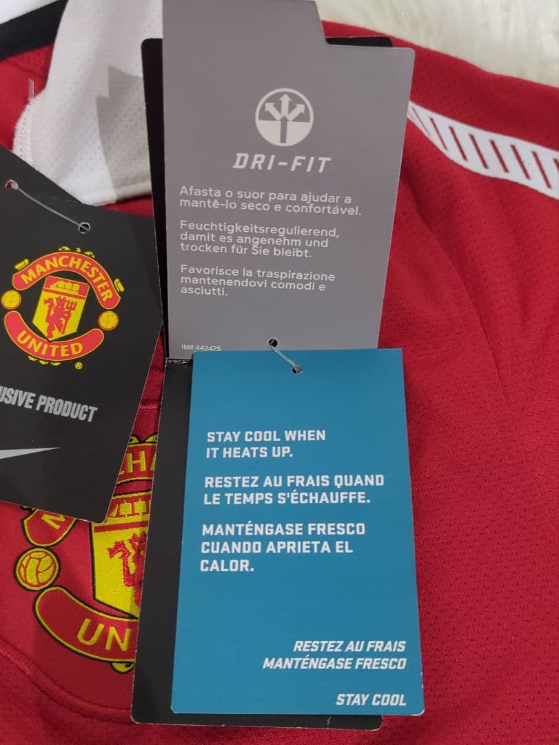 ナイキ マンチェスター・ユナイテッド DRI-FIT Lサイズ シャツ