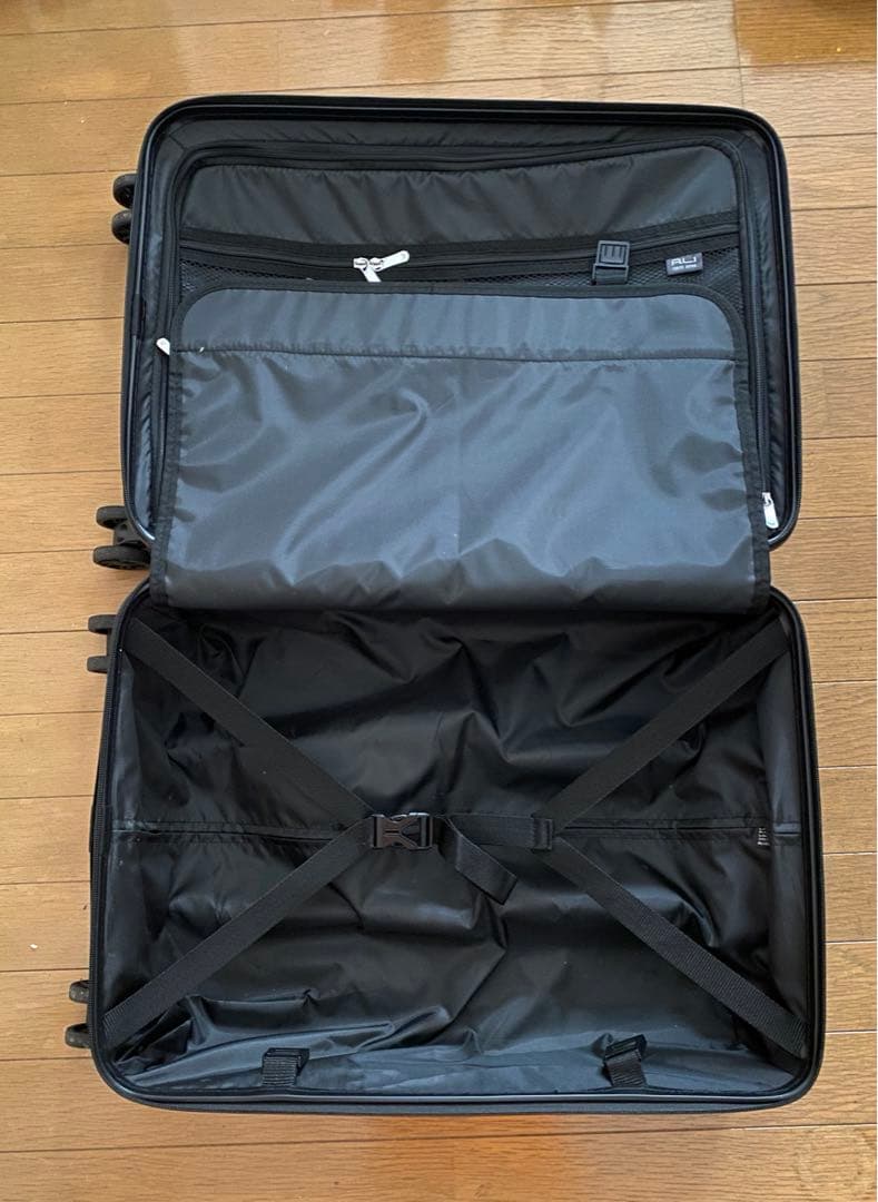 スーツケースキャリー 47L カーボンブラック ALI-6008-22 TSA付