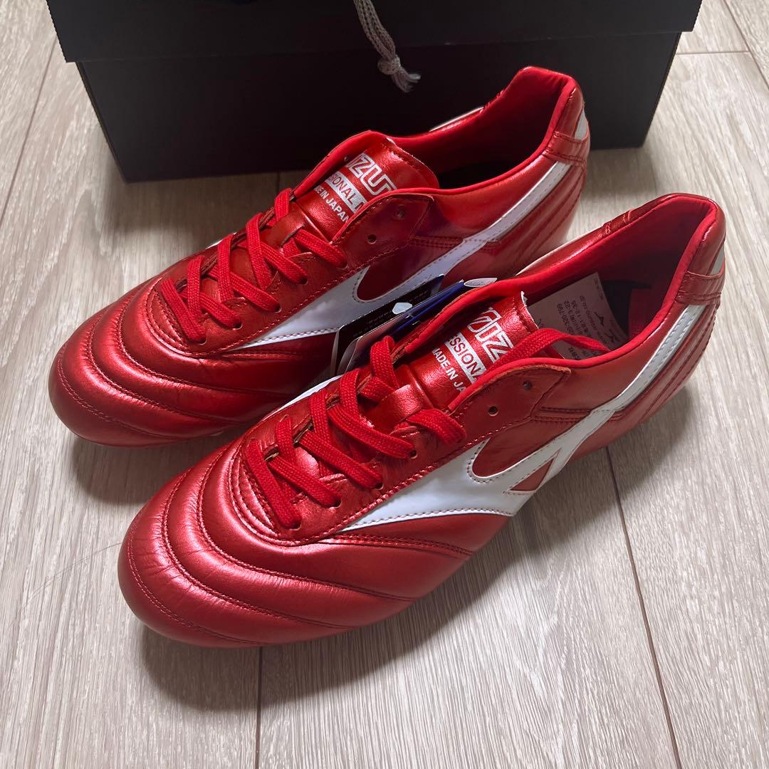 ミズノ モレリア2JAPAN パッションレッド 26センチ