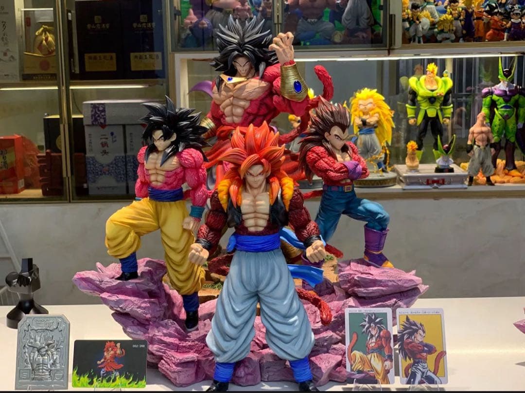 ドラゴンボール ゴジータ ガレキ ガレージキット スタチュー X①②