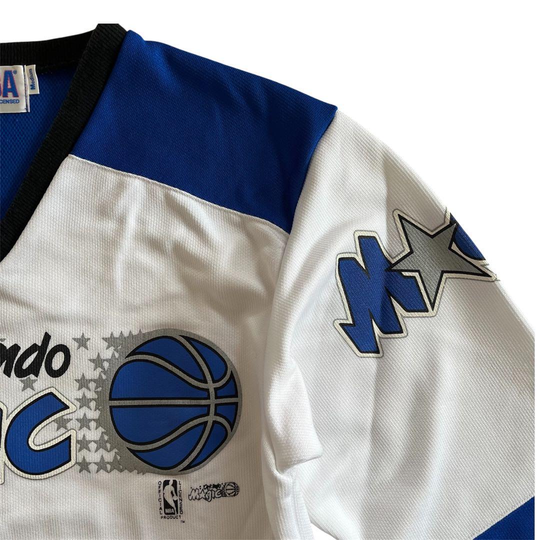 希少 ヴィンテージ NBAホッケーシャツ Orlando Magic 日本製 M