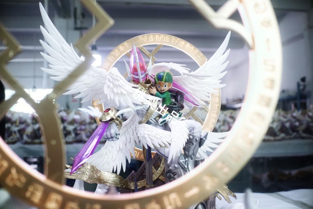 新品未開封『デジモンアドベンチャー』ホーリーエンジェモンガレージキットスタチュー