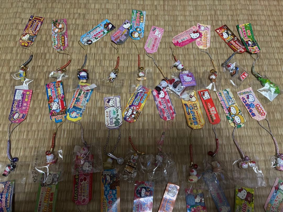 ハローキティ 根付け ぬいぐるみ79点セット売り