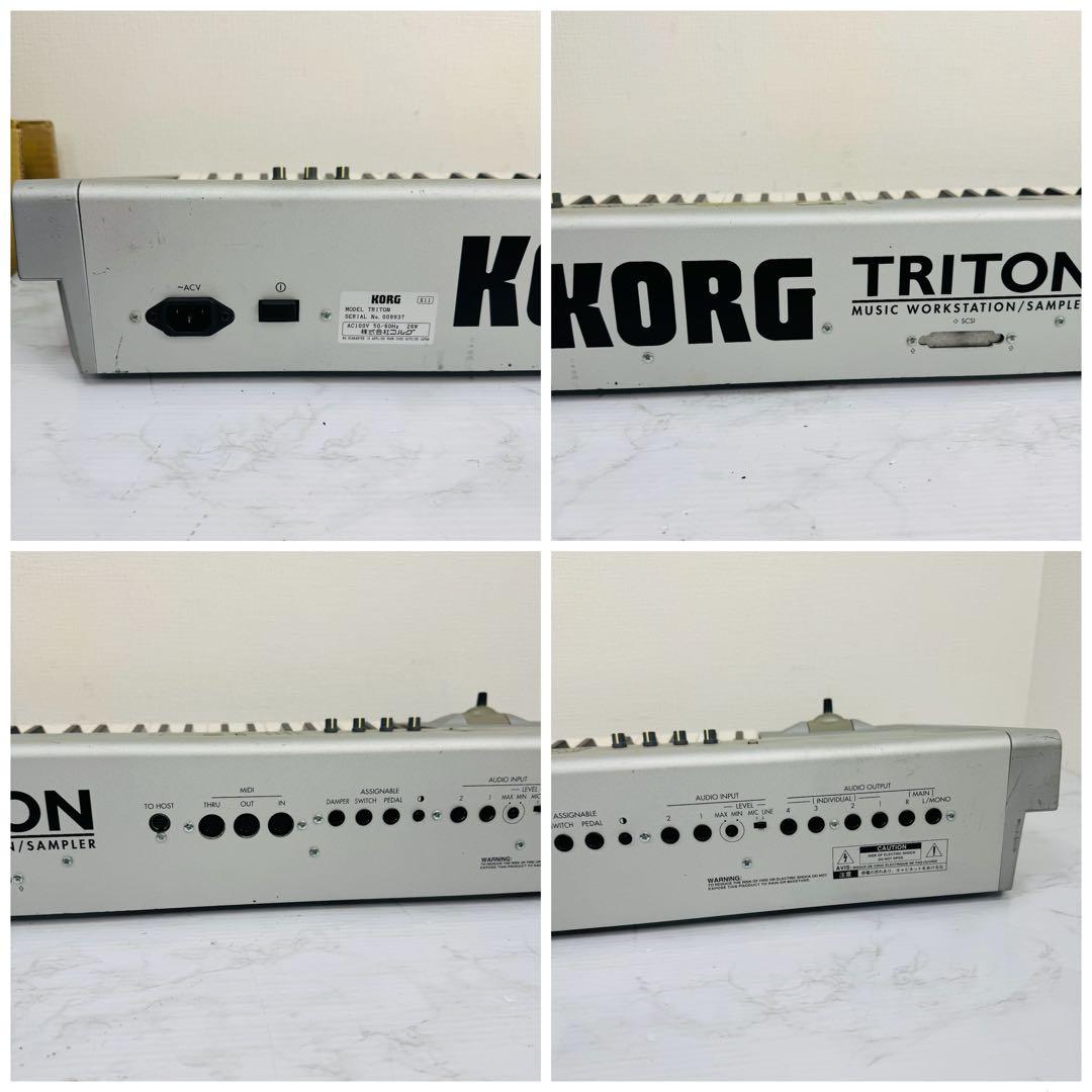 KORG　TRITON　シンセサイザー　61鍵盤　初代　ソフトケース　動作品