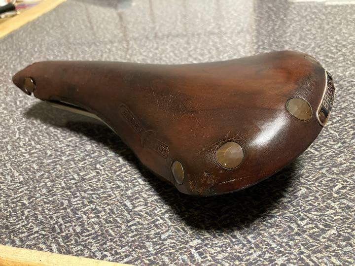 激レアBROOKS スイフト チタニウム チタンSWIFTビンテージ本革サドル