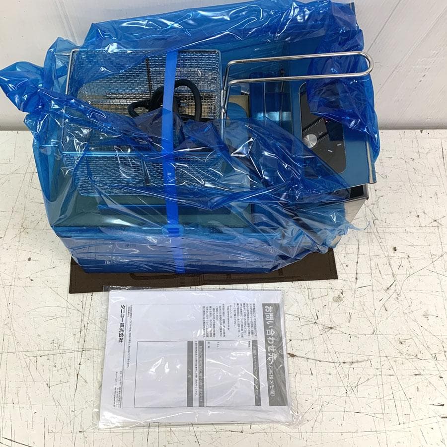 TCFL-8B タニコー 電気フライヤー ミニ卓上タイプ