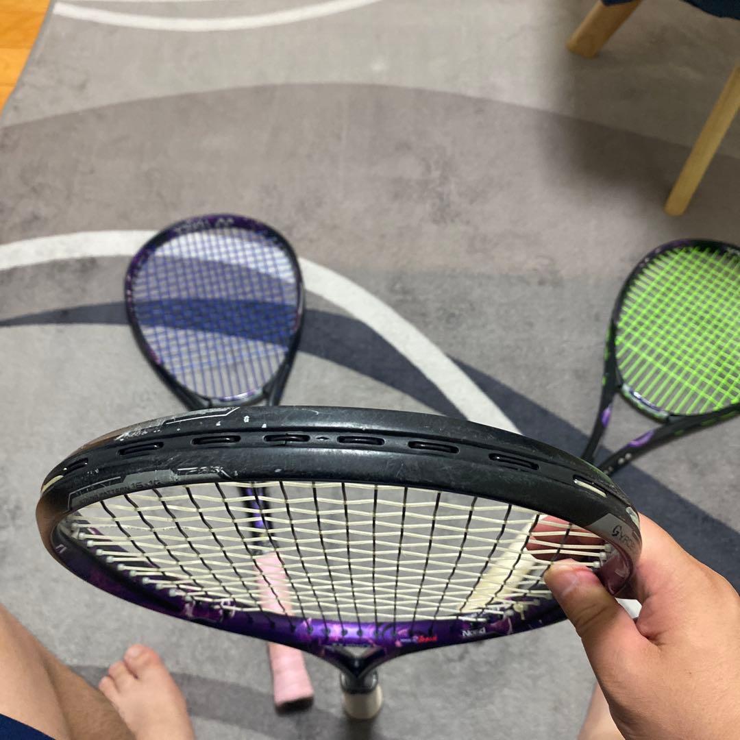 YONEX 軟式テニスラケット 3本セット