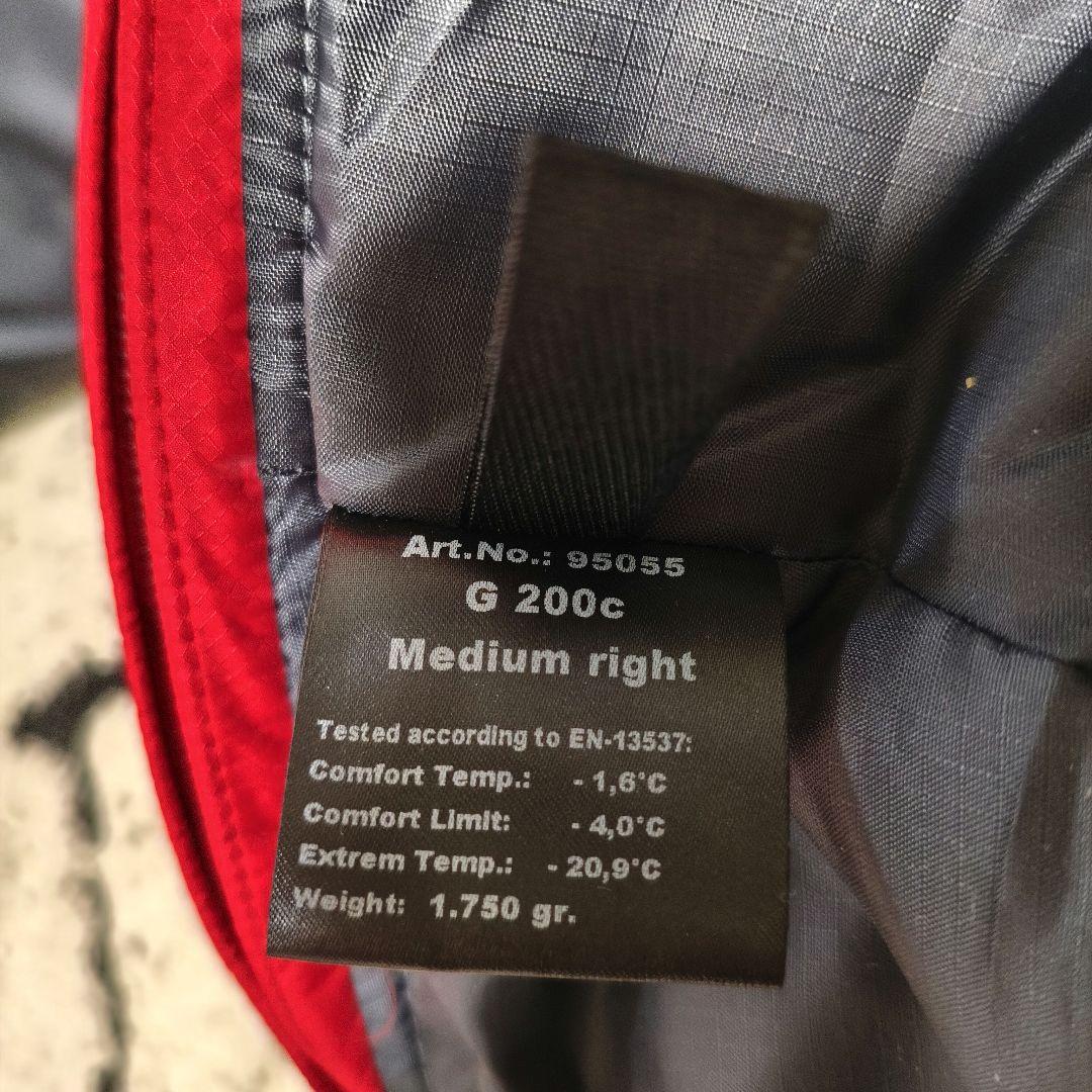 【美品】CARINTHIA G200c シュラフ 寝袋 カリンシア プロ