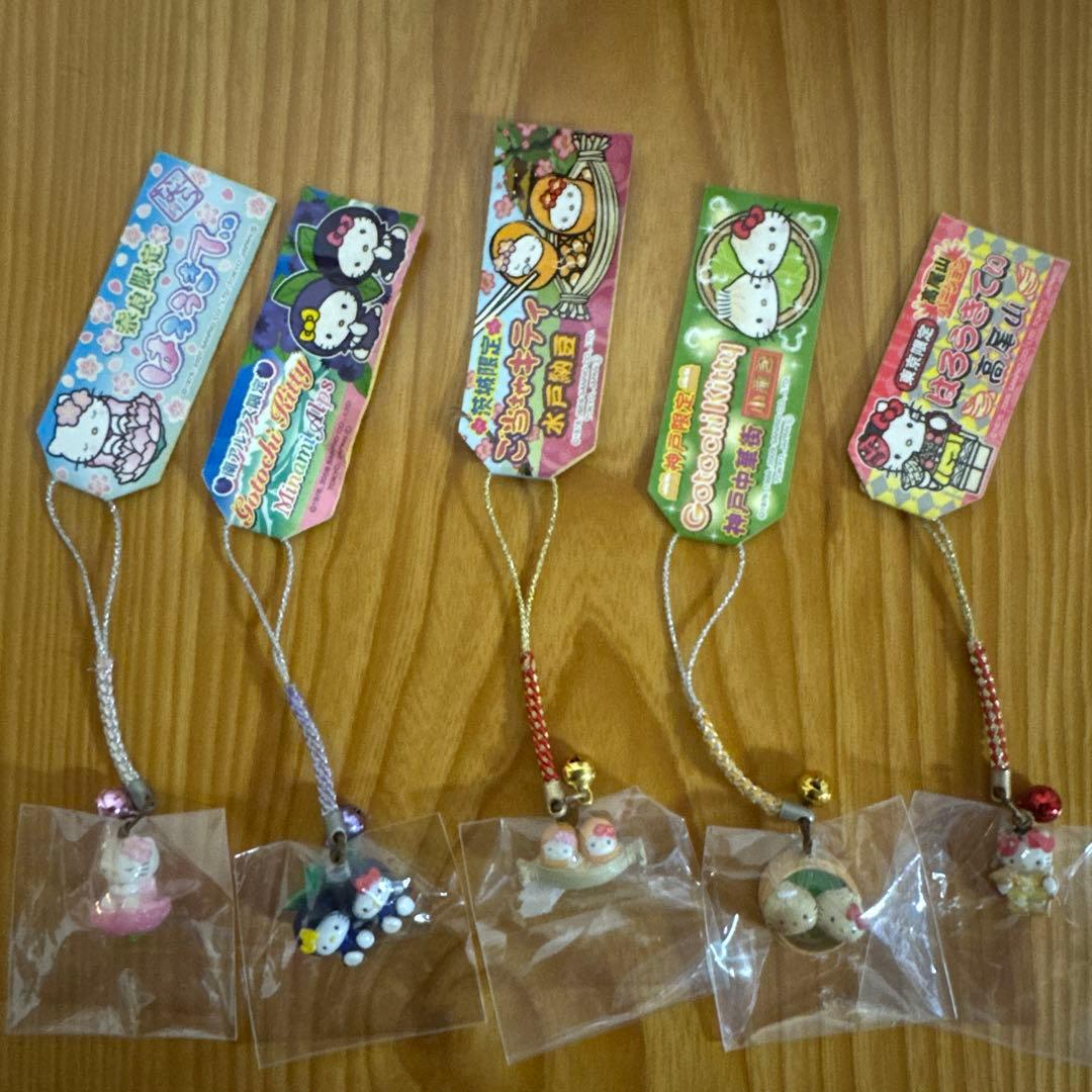 激レア！　ご当地ハローキティ　5個セット　奈良　南アルプス　茨城　神戸　東京