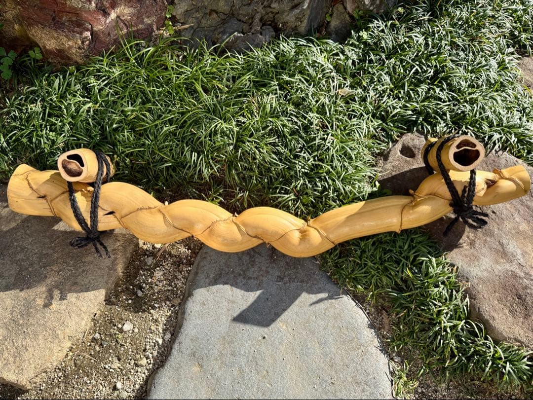 竹製　茶道具 結界（けっかい）亀甲竹結界 白竹