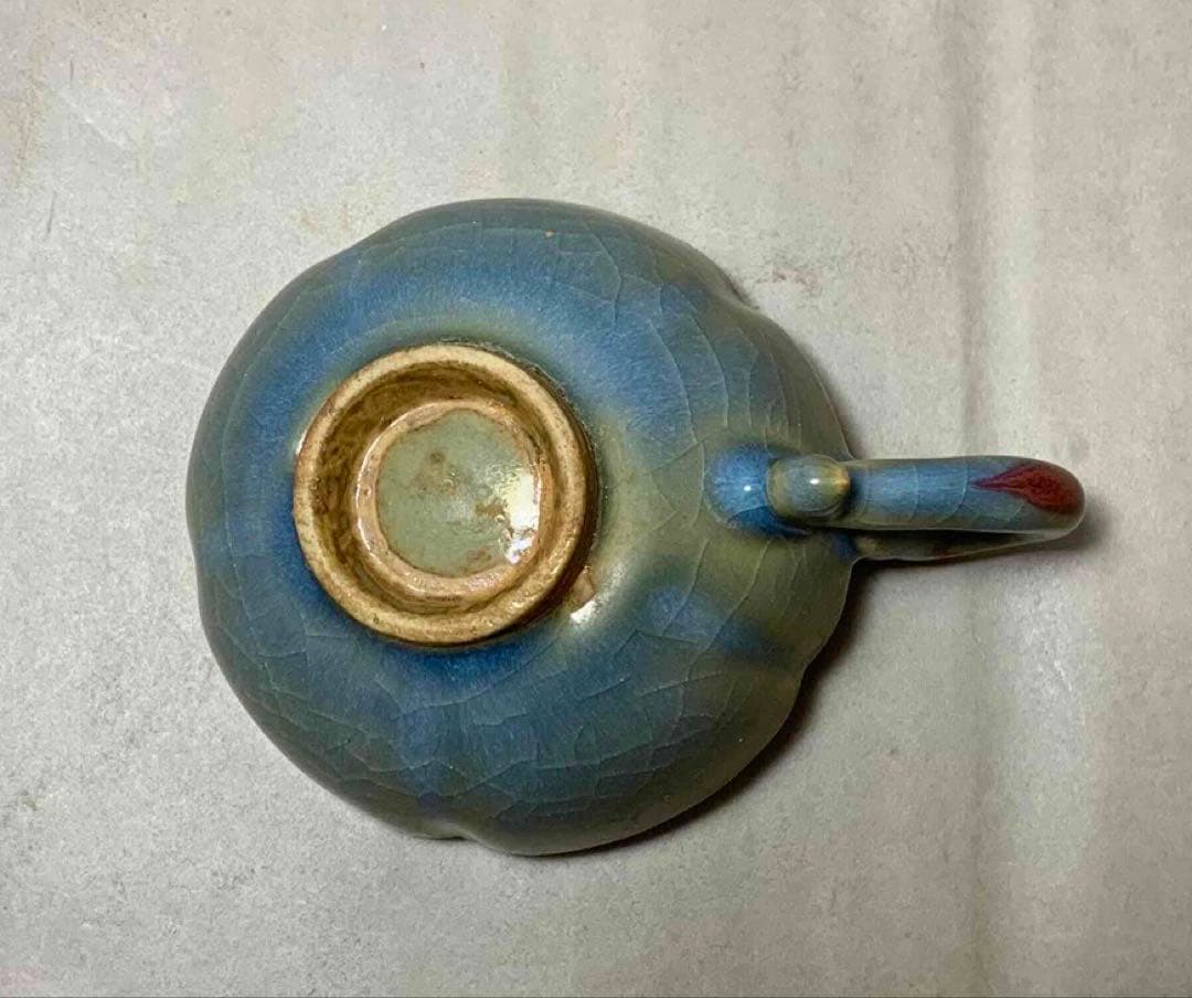 中国 花形托付　龍手付碗　f2220302