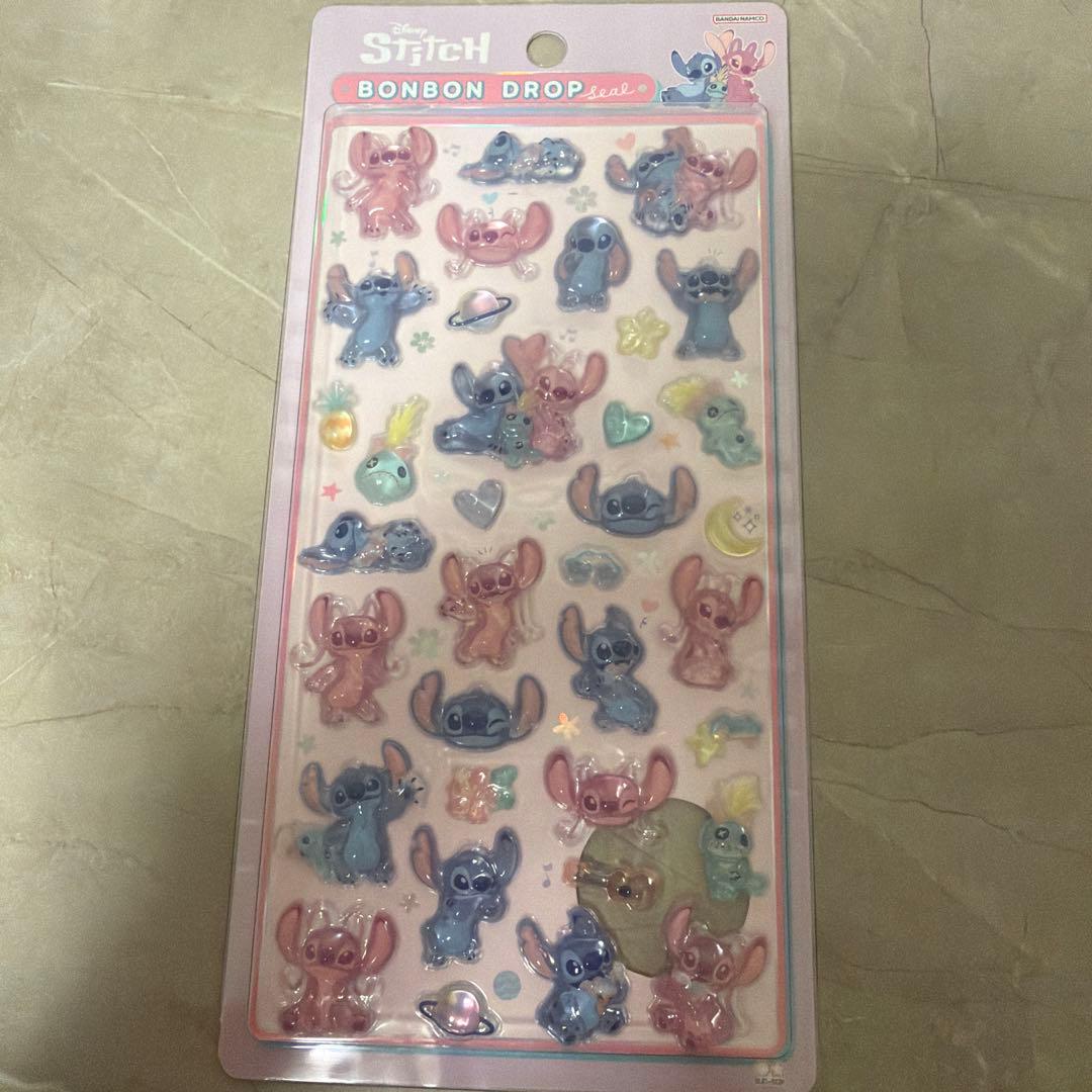 【正規品】 ボンボンドロップシール ディズニークラシック スティッチ プリンセス