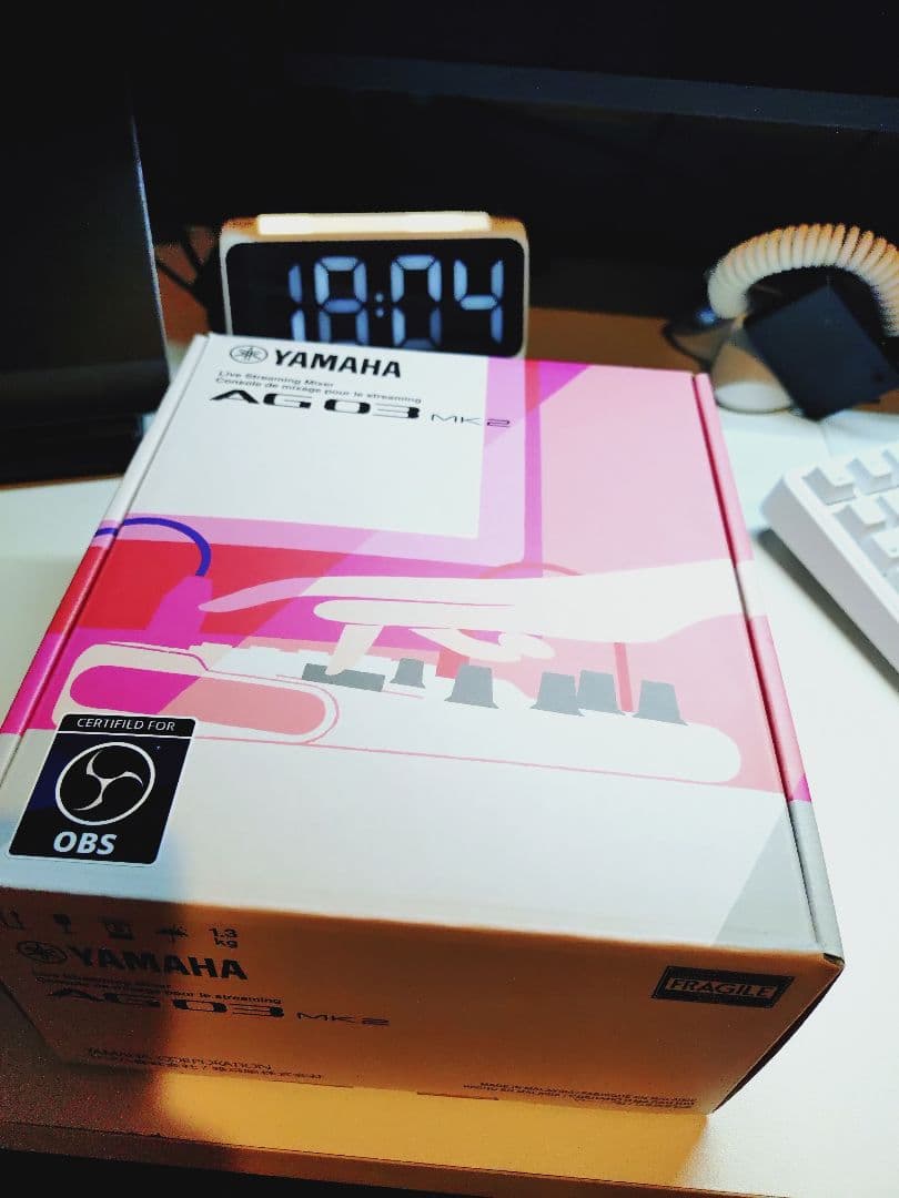 YAMAHA オーディオインターフェース AG03MK2