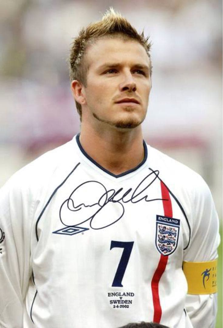 FIFA FAIR PLAY キャプテンマーク日韓ワールドカップモデル ベッカム