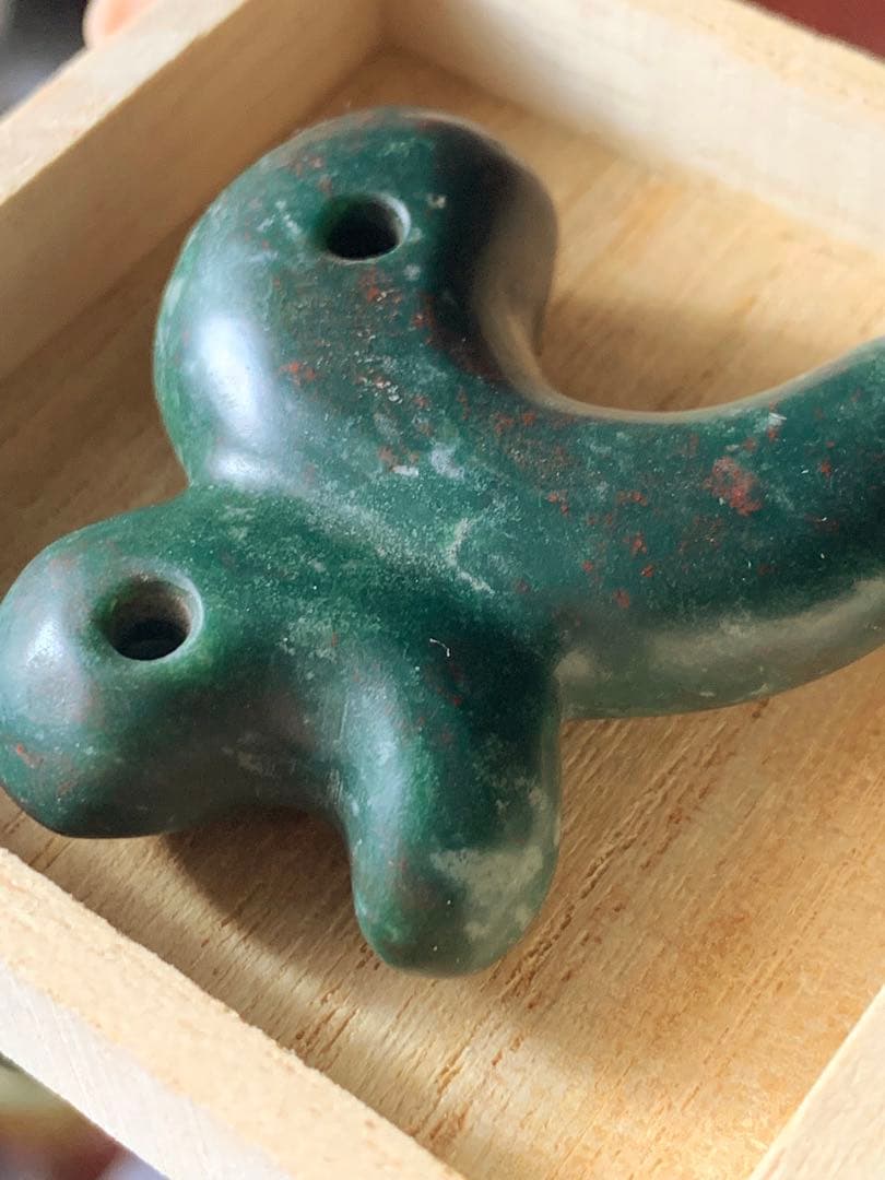 古墳期　出土　出雲石勾玉　碧玉　縄文時代　弥生　石器　土器　翡翠勾玉　根付　勾玉