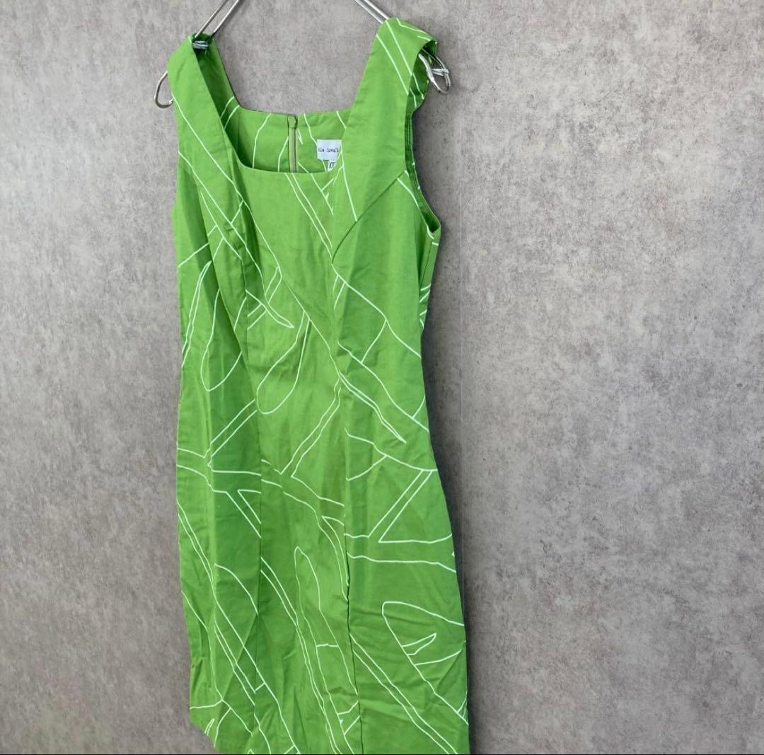 シグ・ゼーン ノースリーブドレス XXS ケリーグリーン