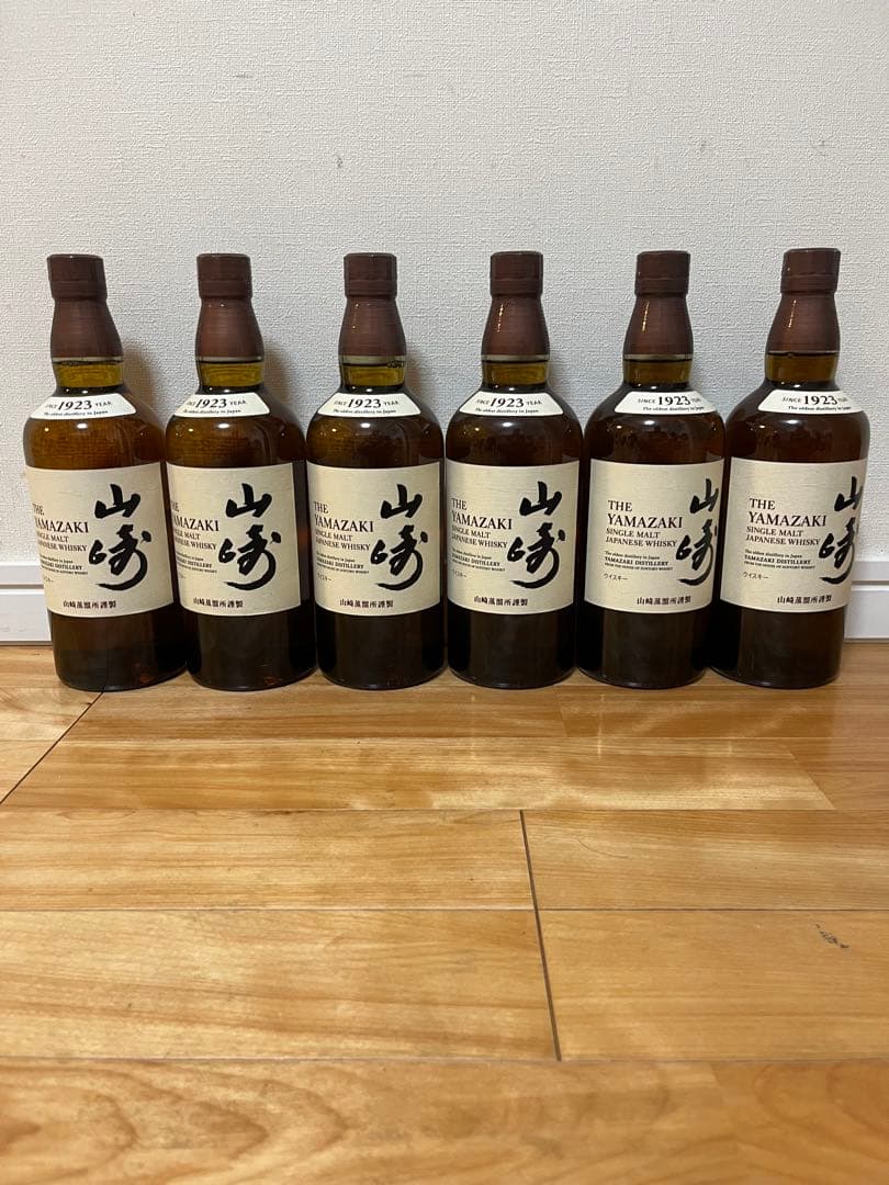 サントリー　山﨑　ノンビンテージ　6本