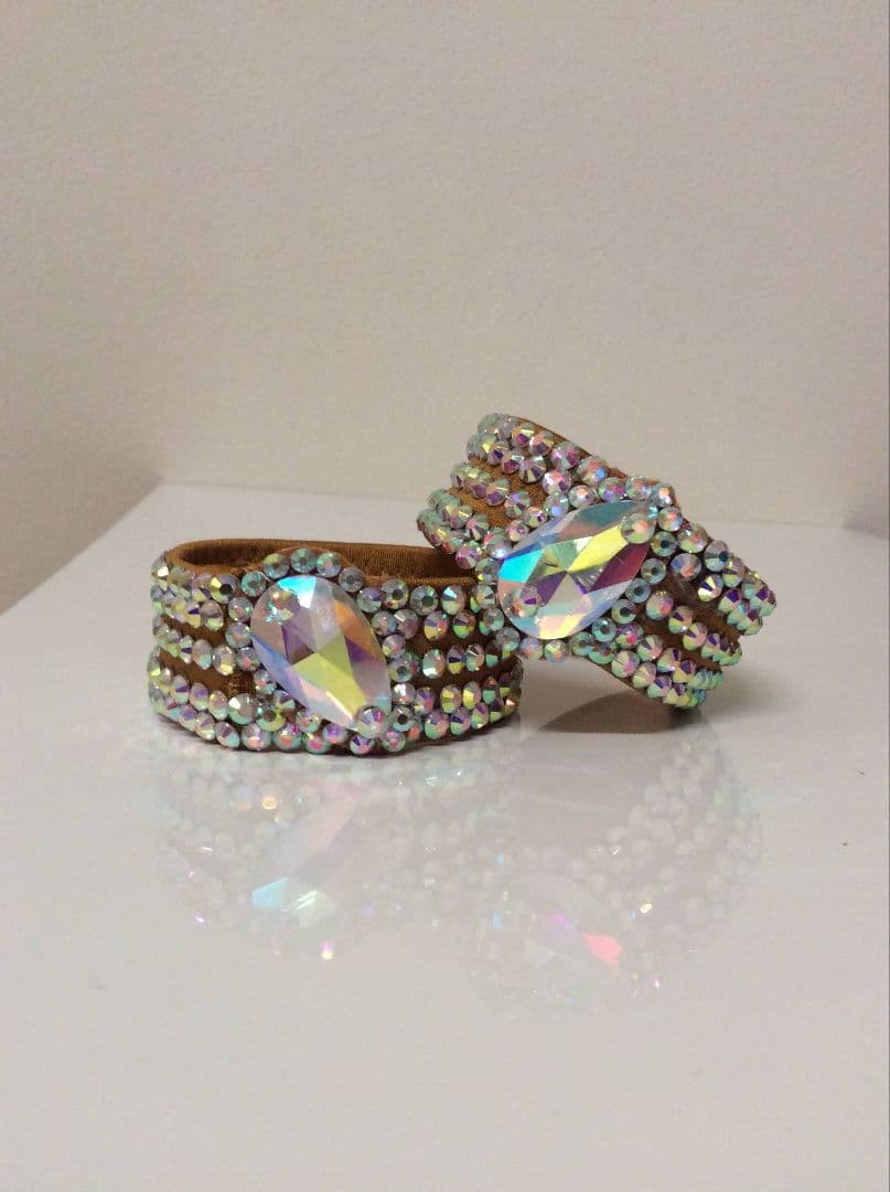 【k9プレミアムガラス】セット 社交ダンス イヤリング ネックレス 腕輪