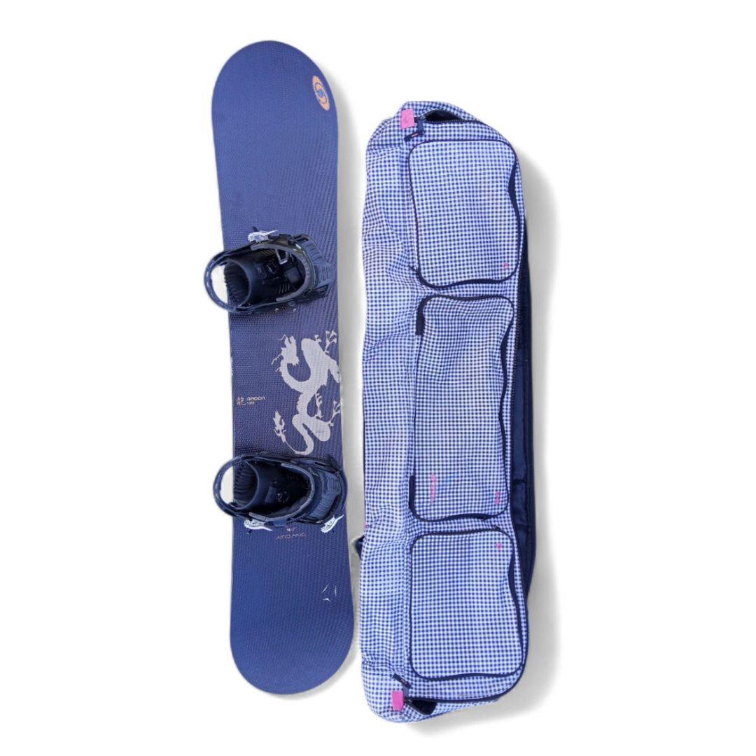 【美品】スノーボード ATOMIC 144cm ビンディング ケース付き