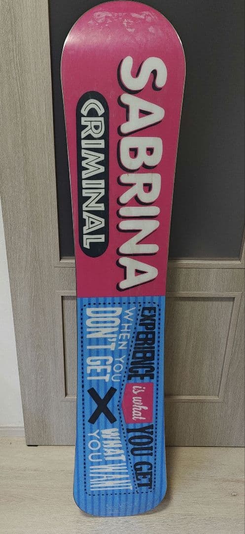 SABRINA スノーボード 144cm criminal