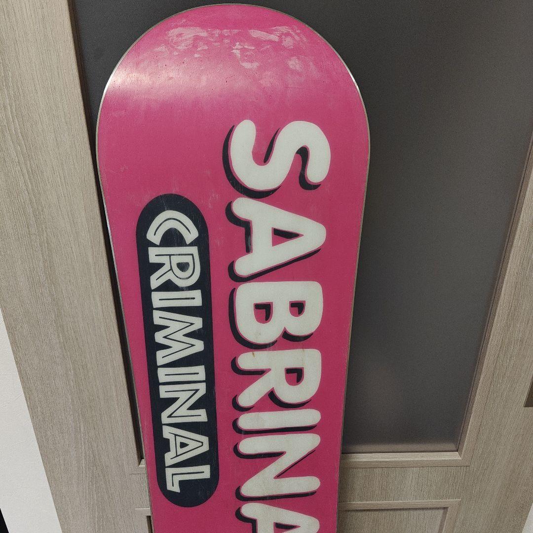 SABRINA スノーボード 144cm criminal