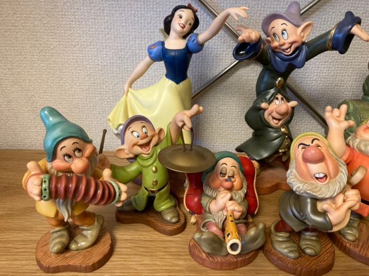 wdcc白雪姫7人の小人魔女10点セット