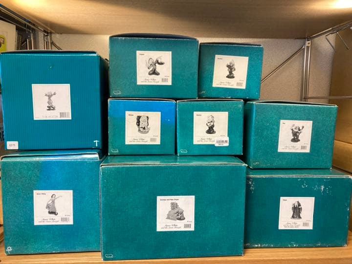 wdcc白雪姫7人の小人魔女10点セット