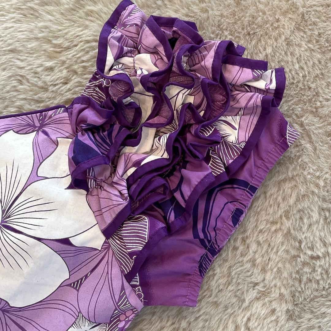  Creations♡ムームー フラドレス フラダンス衣装 S