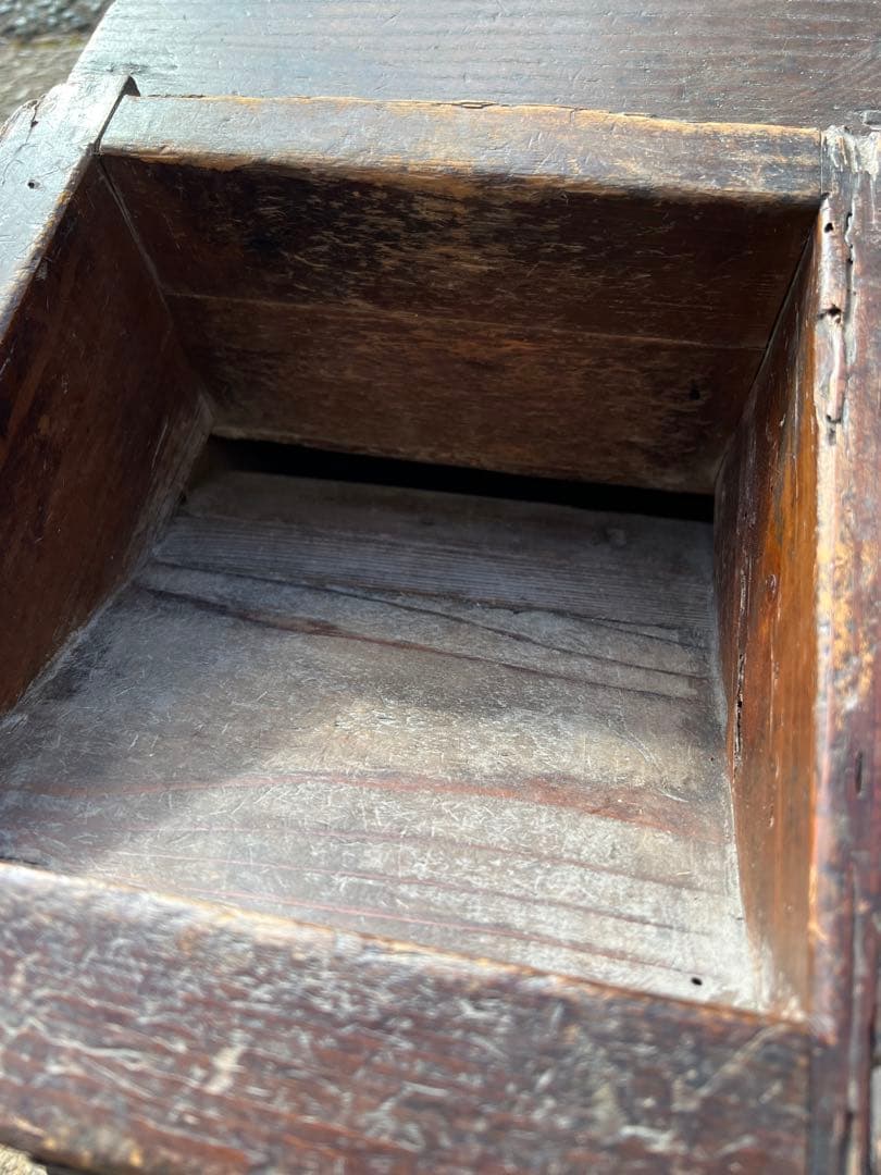 【希少・時代物】銭箱 鍵付き　骨董 古道具 アンティーク