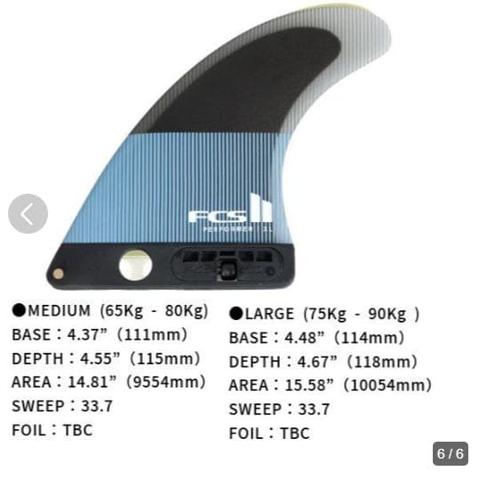 FCS II Performer Single Fin サーフボードフィン
