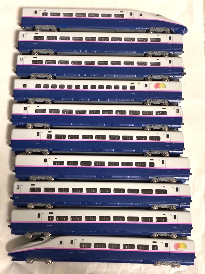 JRE2系東北新幹線10両　kato ライト室内灯点灯動力動作確認済