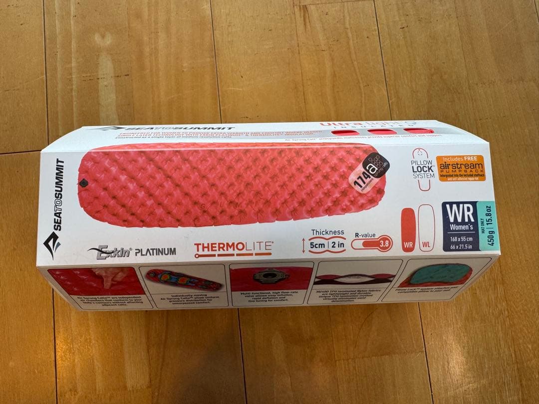 アウトドア寝具 Seatosummit Ultralight insulated WR