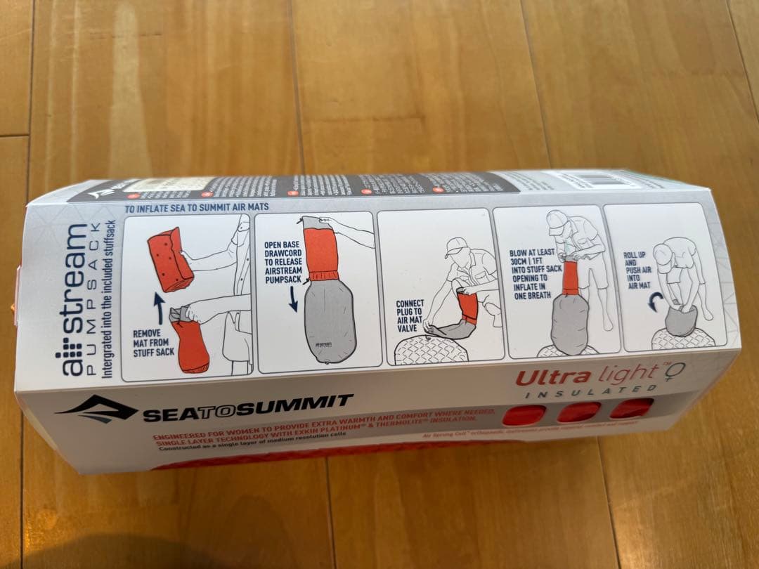 アウトドア寝具 Seatosummit Ultralight insulated WR