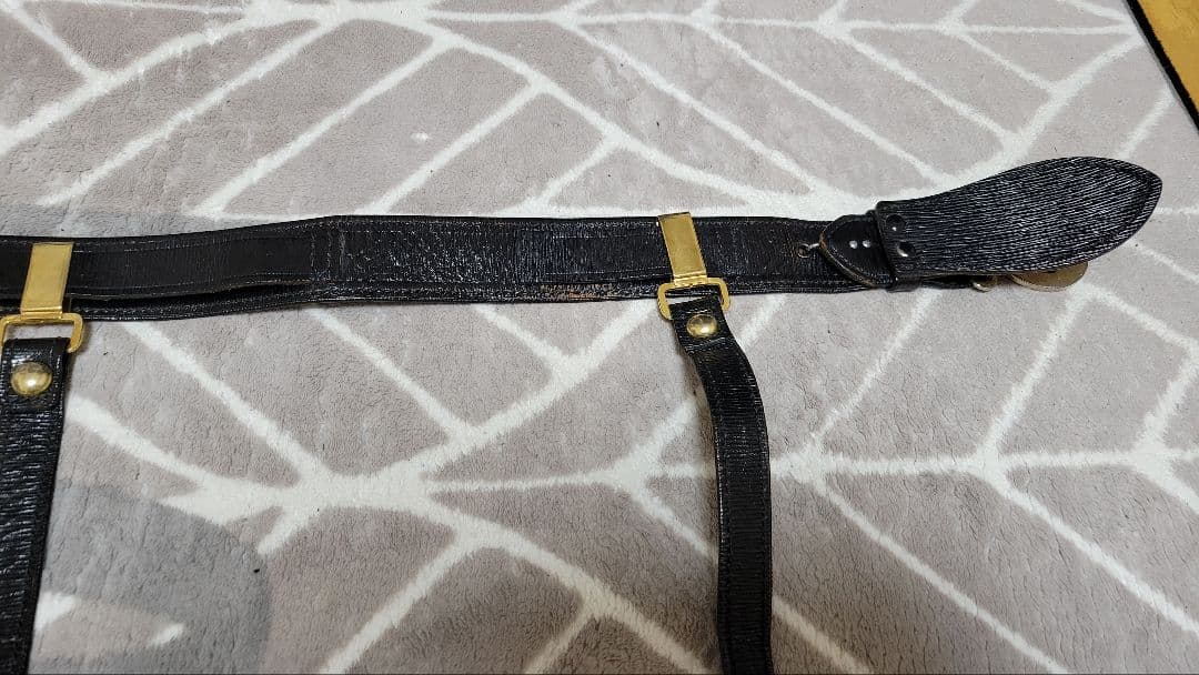 秋 日本海軍 士官用剣帯 レプリカ ベルト