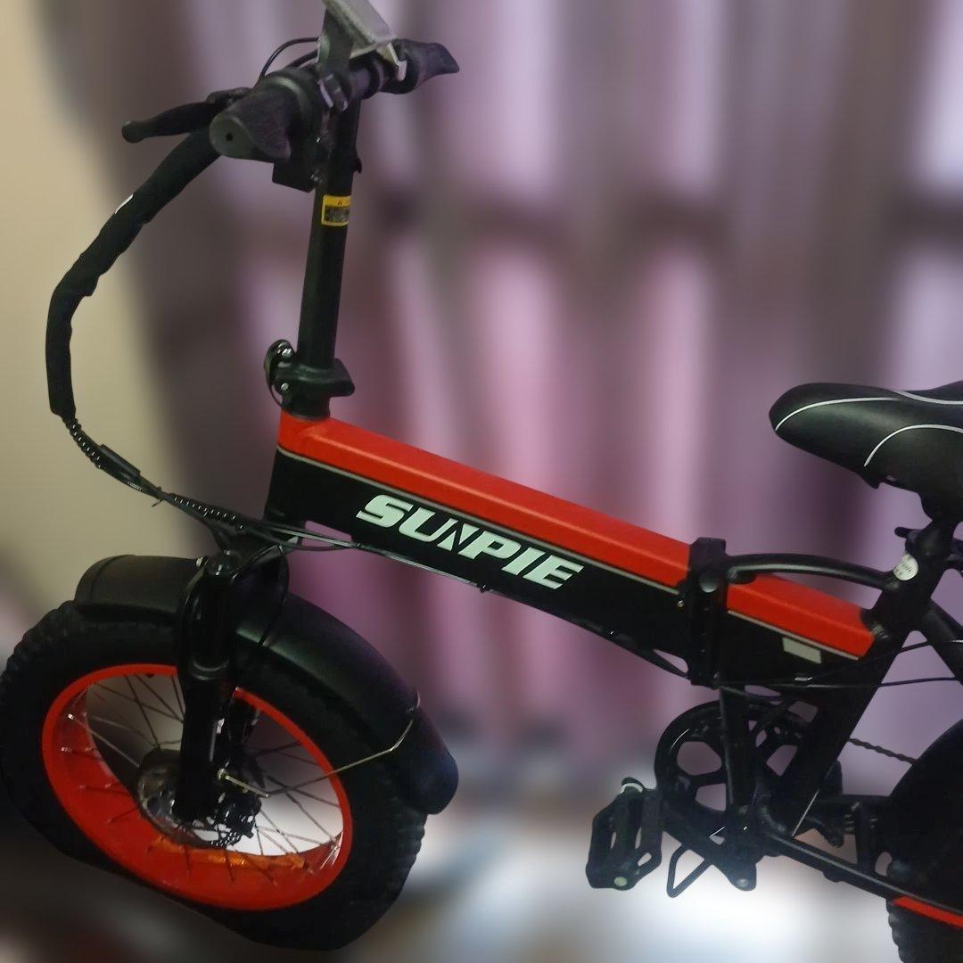 SUPIE 電動アシスト自転車 太タイヤ