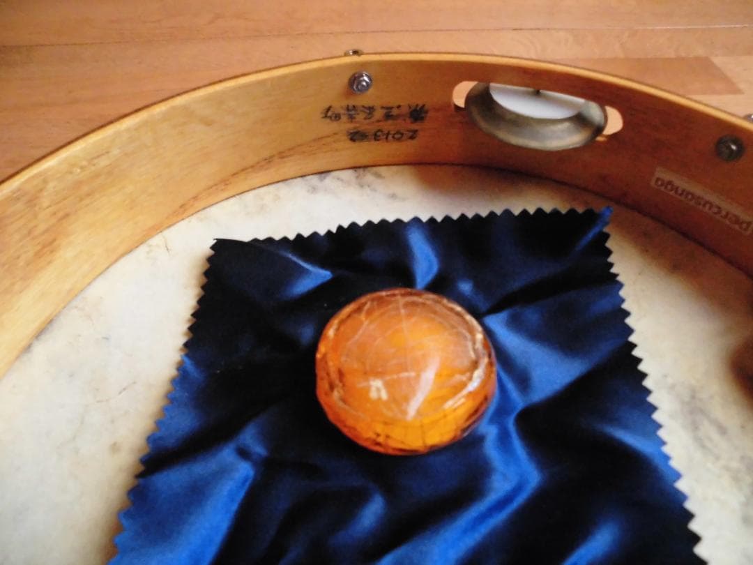パンデイロ (ケース付)　percusanga 山羊皮　直径10インチ