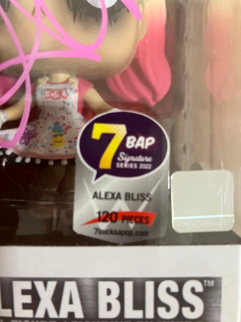 Funko POP WWE アレクサ・ブリス Alexa Bliss サイン入り
