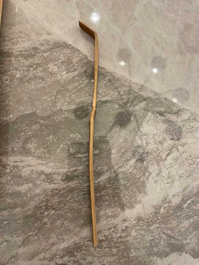 茶道具　竹高斉作　茶杓　銘「直心」　須賀玄道書付　共筒共箱