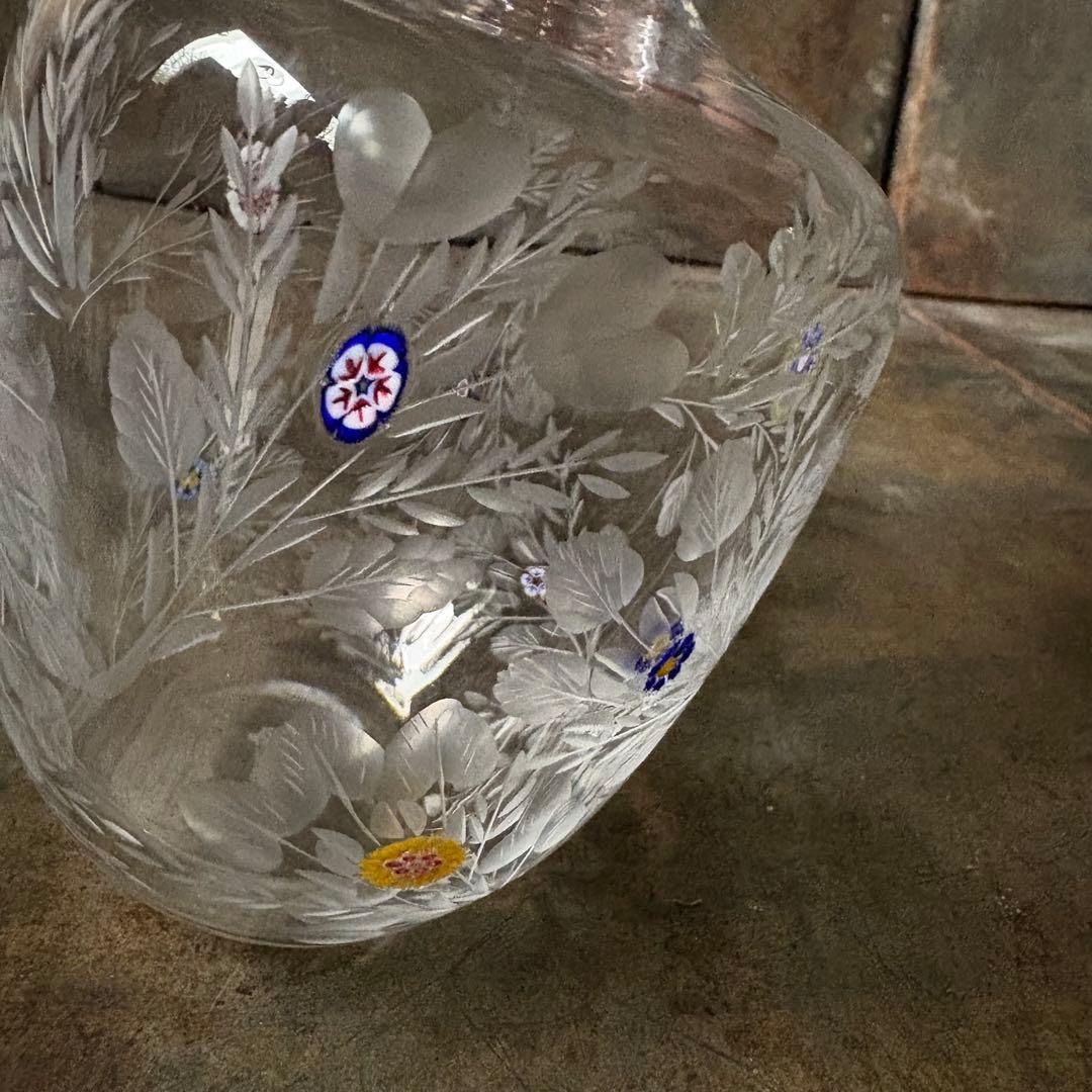 サンルイ ボッティチェリ ミルフィオリ デキャンタ st.louis