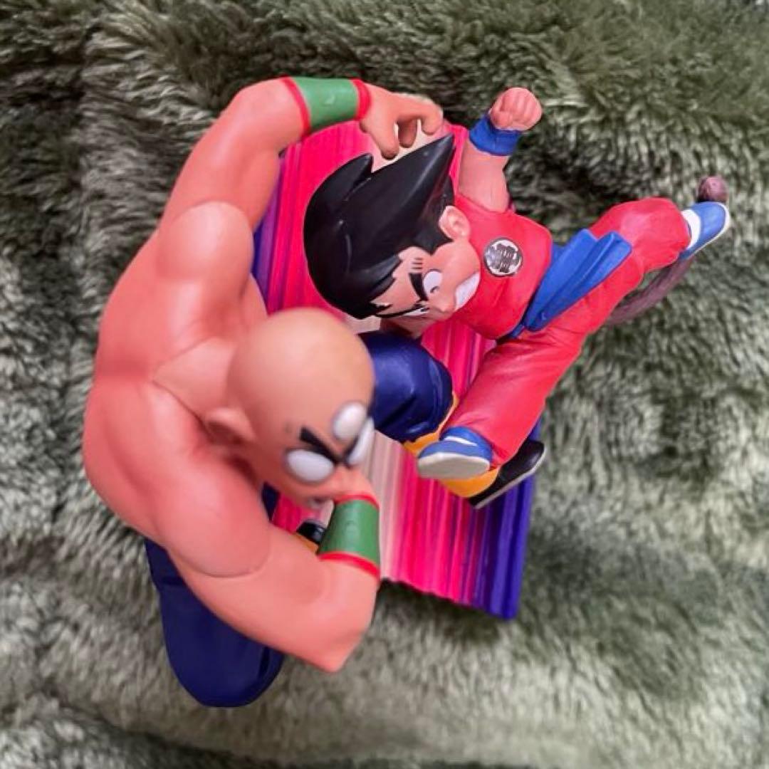 ドラカプ　ドラゴンボール 悟空vs天津飯フィギュア