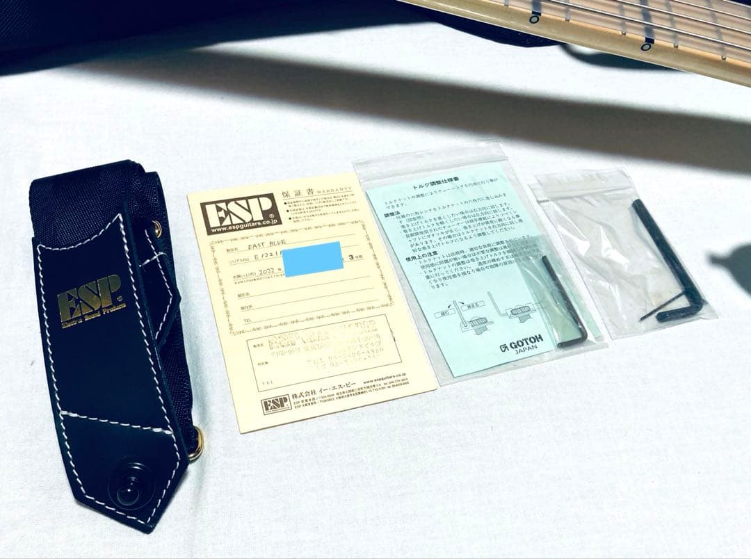 ESP EAST BLUE 04 Limited Sazabys 新品同等