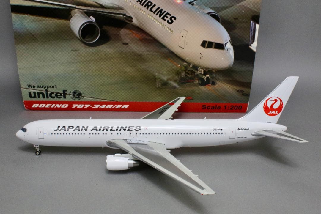 航空機・ヘリコプター JC Wings 1/200 JAL B767-300ER JA654J