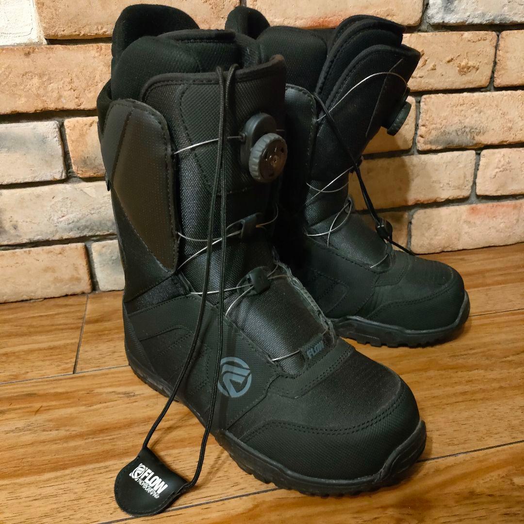 美品 FLOW フロー ECHO BOA エコ ボア スノボ ブーツ 25.5